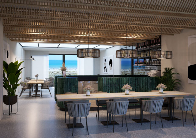 Arredi glamour e ricercati per il nuovo ristorante Aalto a Malta