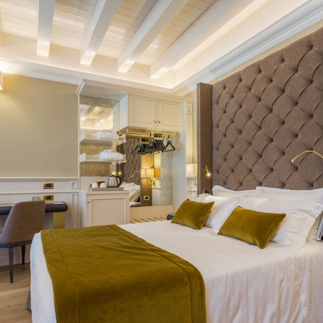 Progetti di arredamento su misura per camere e suite di hotel e alberghi